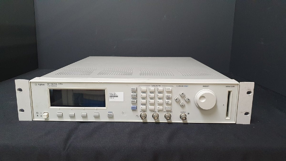 Agilent 81101A Pulse Generator 50MHz (as-is) [o1133230423]