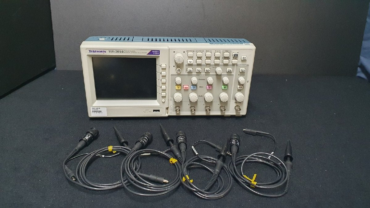 Tektronix TDS2014C Digital Oscilloscope 100MHz 4 Channel 2GS/s [d1138665646]