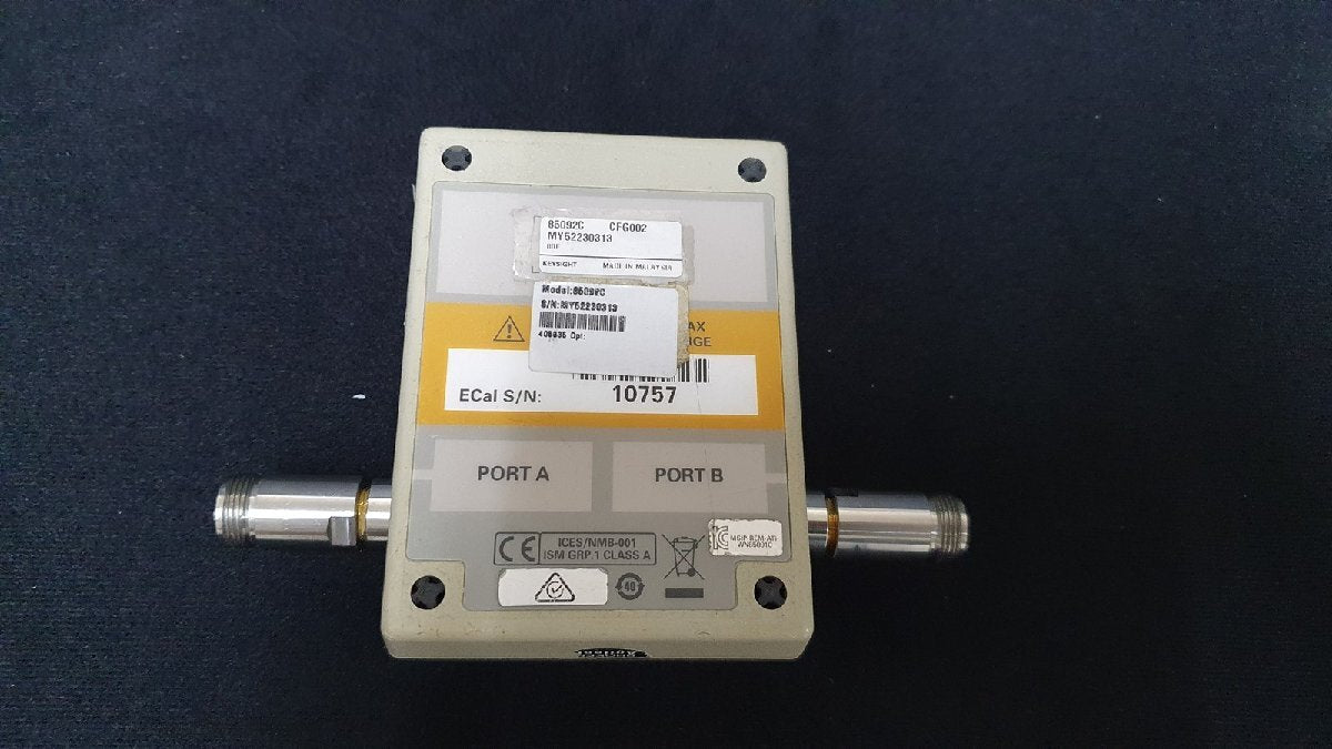 Agilent 85092C Electronic Calibration Module 300kHz-9GHz (as-is) [n1138978573]