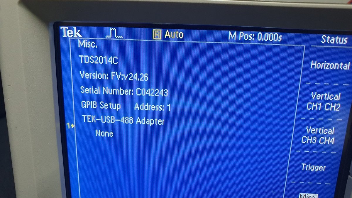 Tektronix TDS2014C Digital Oscilloscope 100MHz 4ch 2GS/s TPP0201 x 4 [u1139024003]