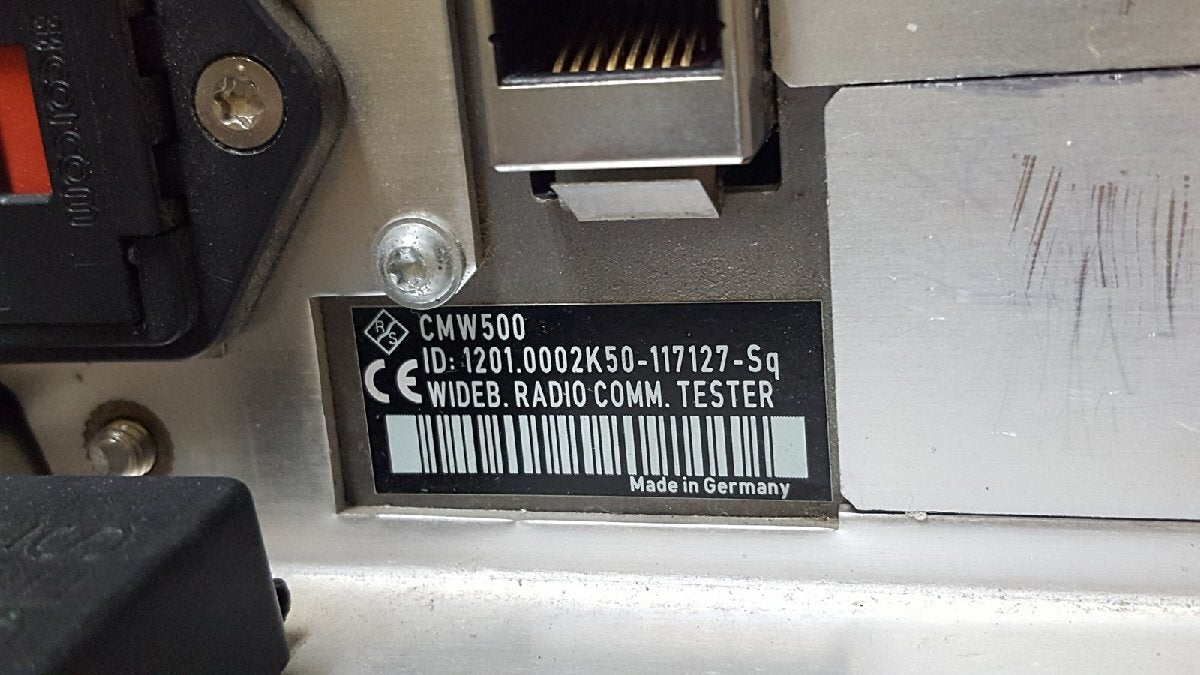 NBC R&S CMW500 Wideband Radio Communication Tester [b1159384685]
