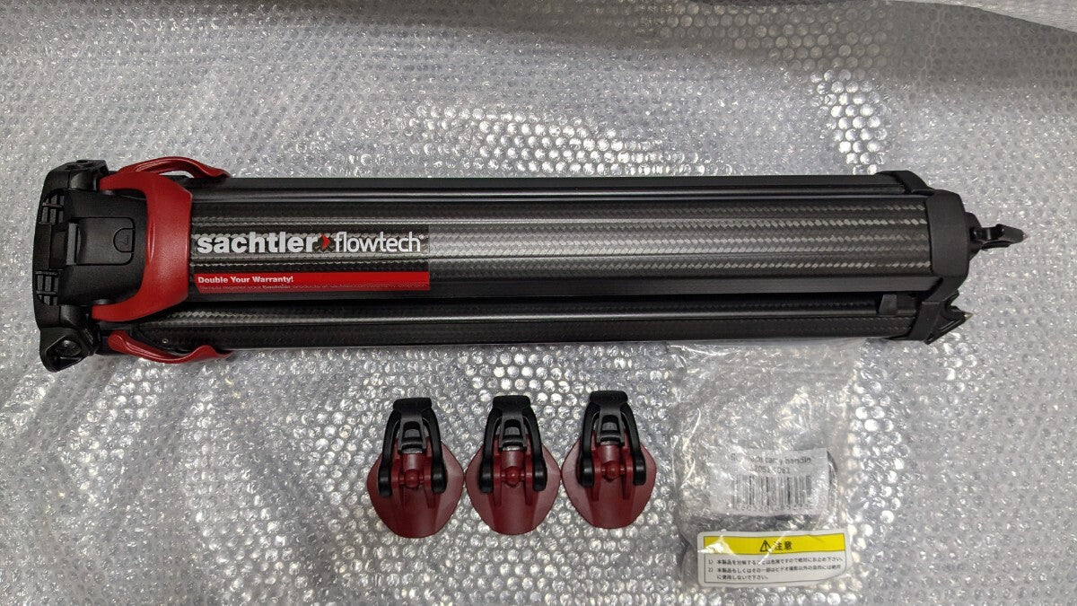Sachtler Flowtech Carbon Tripod 3-Tier 75mm Tripod Head Compatible [u1175812786]