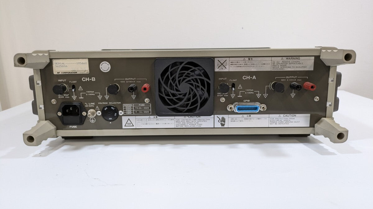 3625 Dual Channel Programmable Filter 48dB 0.001Hz to 159.9kHz NF Circuit Design Block [s1177448685]