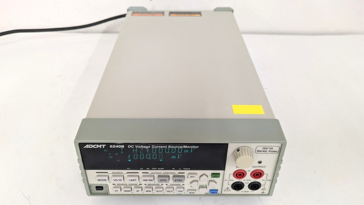 ADCMT 6240B DC Voltage Current Source Monitor [1177842478]