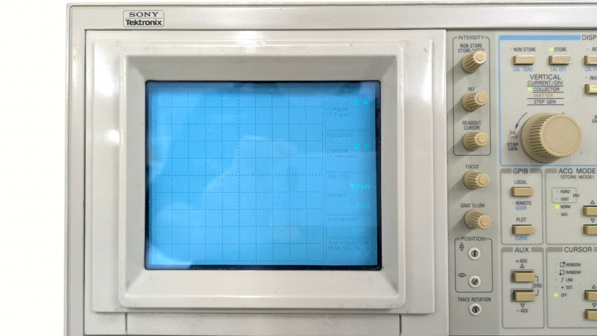Tektronix 370A Curve Tracer with Calibration Certificate [w1179552550]
