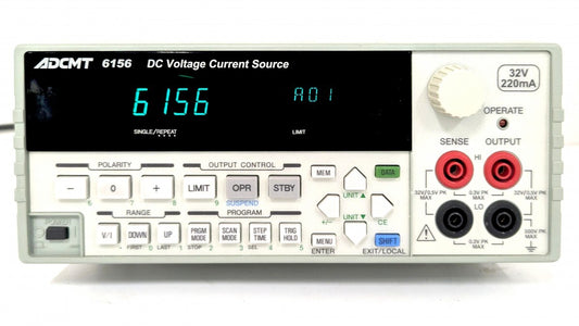 ADCMT 6156 DC Voltage Current Generator ±32V ±220.00mA [k1179559714]