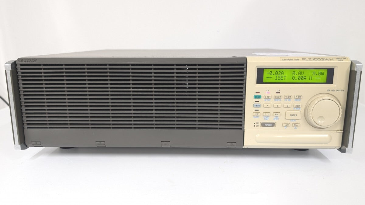 KIKUSUI PLZ1003WH Electronic Load Device 5-500V 0-50A 1000W [o1180134796]