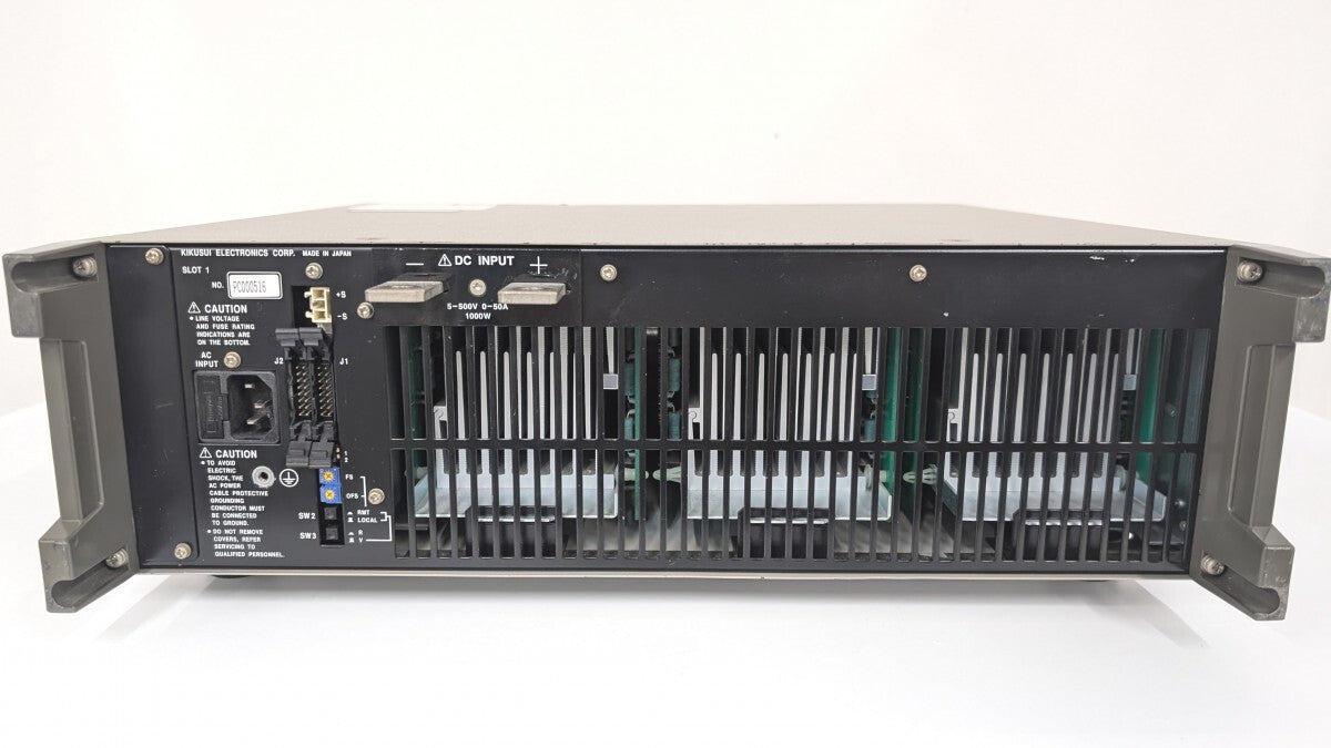 KIKUSUI PLZ1003WH Electronic Load Device 5-500V 0-50A 1000W [o1180134796]