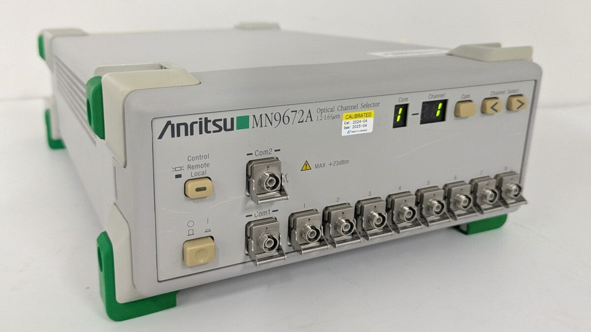 Anritsu MN9672A Optical Channel Selector 1.2 to 1.65 m 2×8ch [v1180174159]