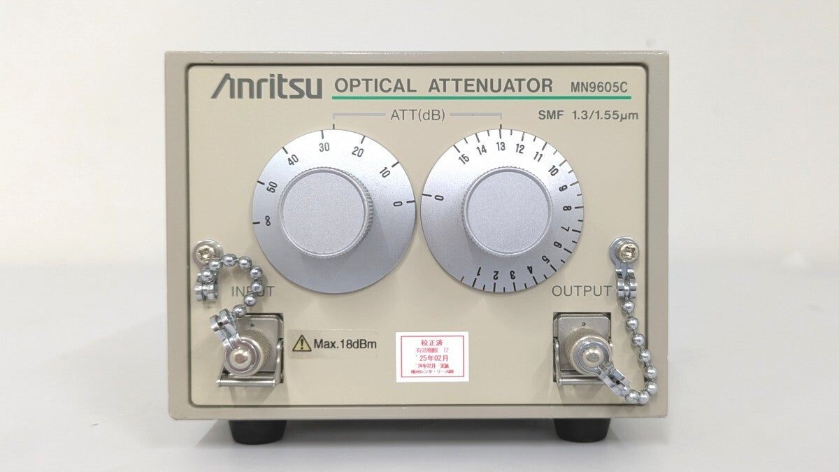 Anritsu MN9605C Optical Attenuator 1.3/1.55 μm [c1180502772]