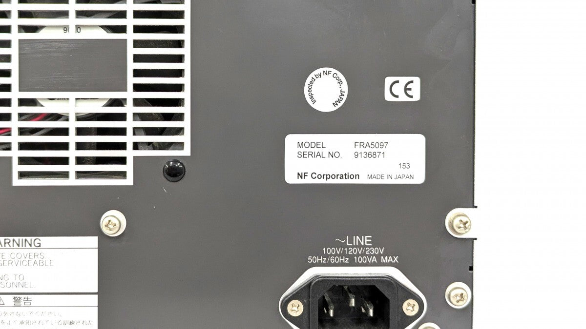 FRA5097 Frequency Characteristic Analyzer 2ch [j1183901803]
