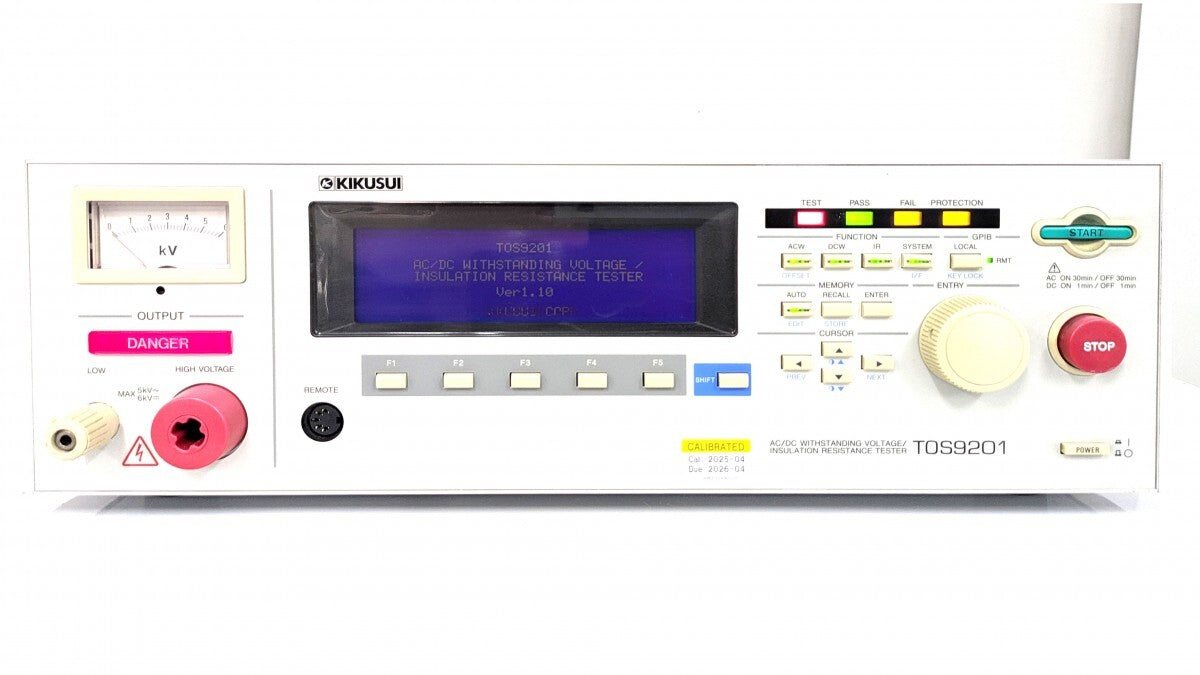 Kikusui Electronics TOS9201 AC/DC Insulation Resistance Tester [s1184112430]