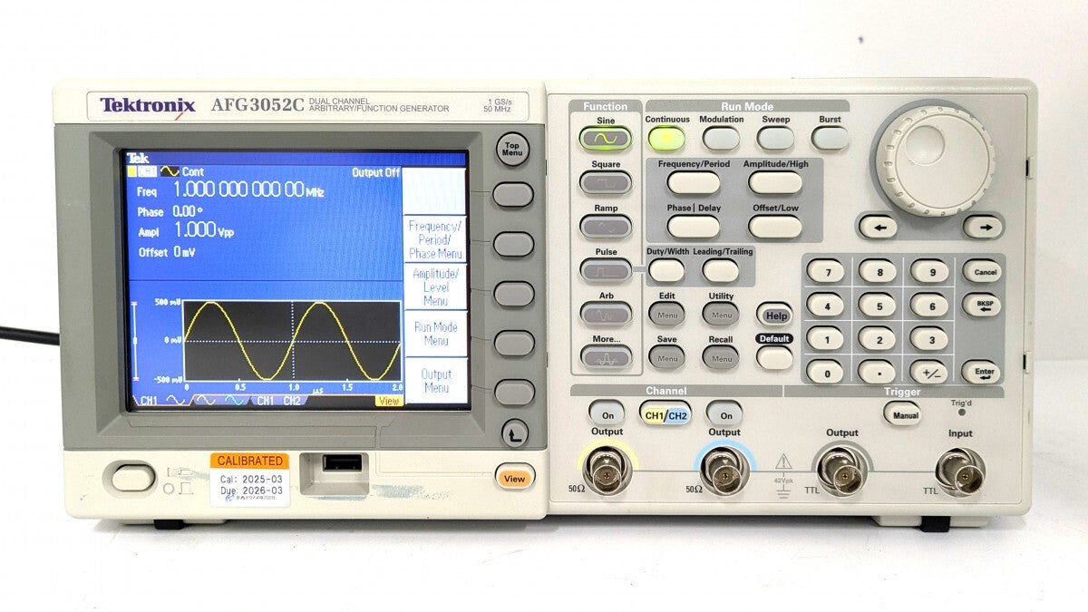 Tektronix AFG3052C Arbitrary Waveform Function Generator [f1184498950]