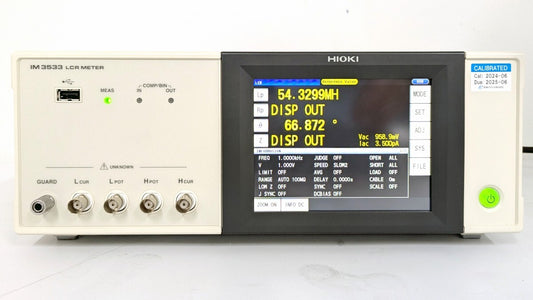Hioki IM3533 LCR Meter 1mHz - 200kHz Sweep Measurement Continuous Measurement [s1185441190]