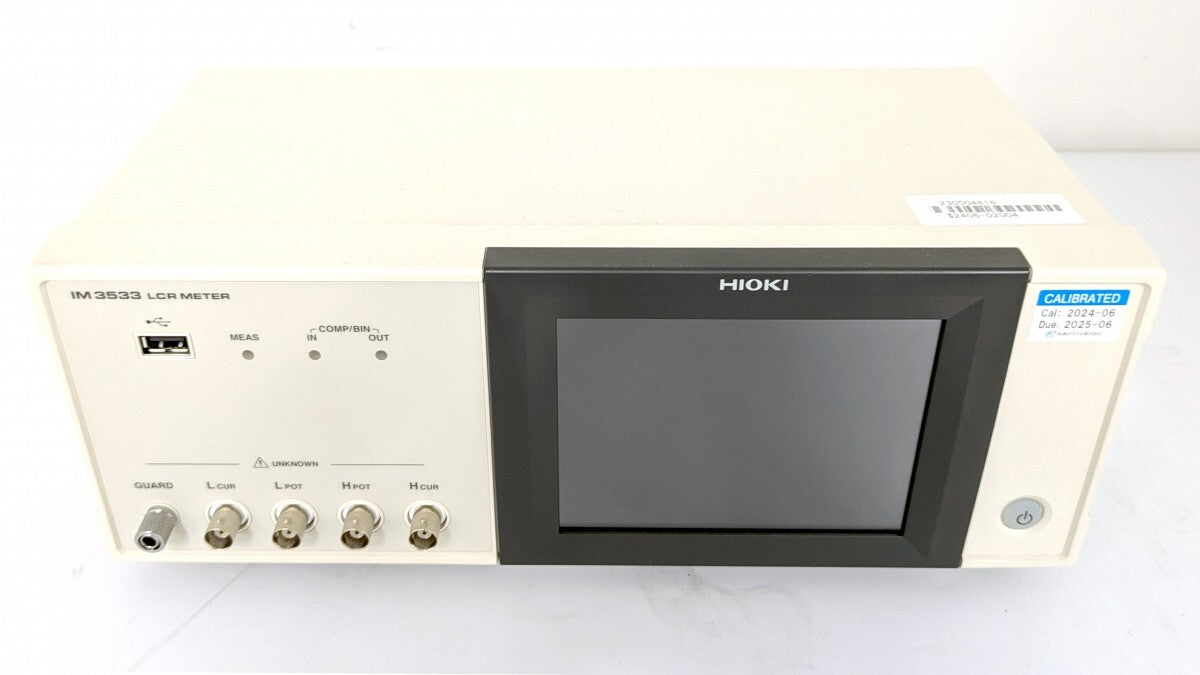 Hioki IM3533 LCR Meter 1mHz - 200kHz Sweep Measurement Continuous Measurement [s1185441190]