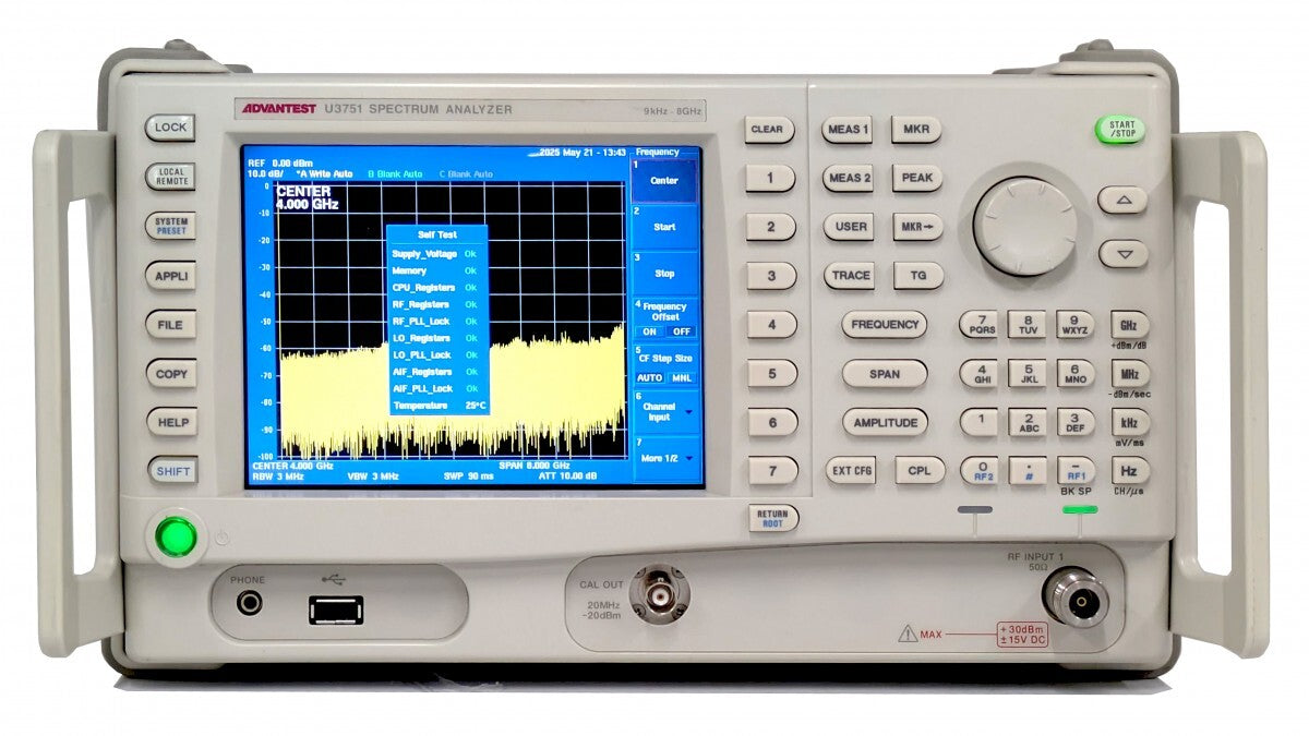 Advantest U3751 Spectrum Analyzer 9 kHz 8 GHz [b1185957945]