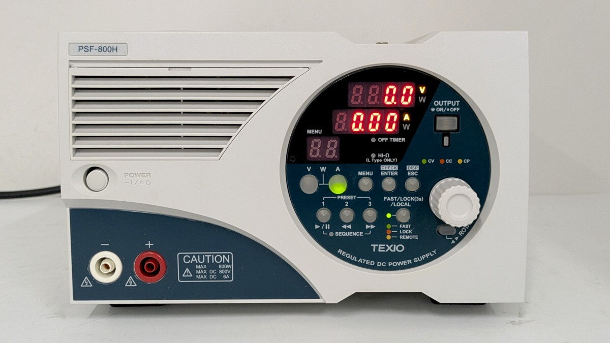 TEXIO PSF-800H High Voltage Power Supply 800V 6A [s1186003328]