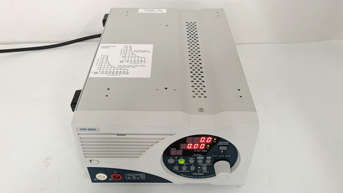 TEXIO PSF-800H High Voltage Power Supply 800V 6A [s1186003328]