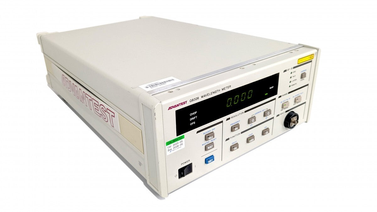 Advantest Q8326 Optical Wavelength Meter 480-1650nm [n1186274999]