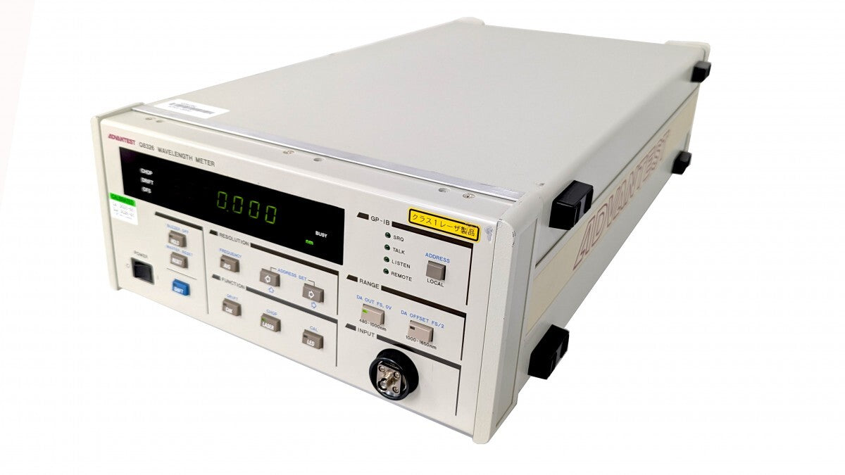 Advantest Q8326 Optical Wavelength Meter 480-1650nm [n1186274999]