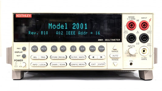 Keithley 7.5 Digit Digital Multimeter 2001 S/N:0715165 [t1186281164]