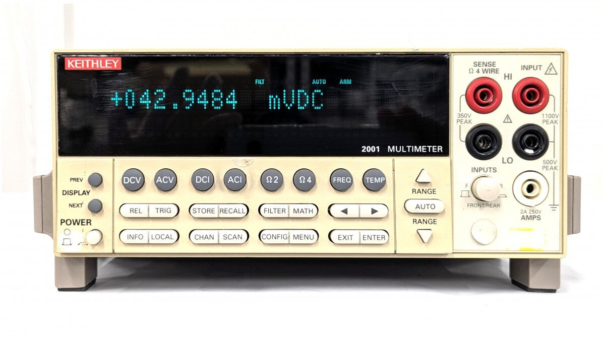 Keithley 7.5-Digit Digital Multimeter 2001 S/N:0903484 [q1186291896]