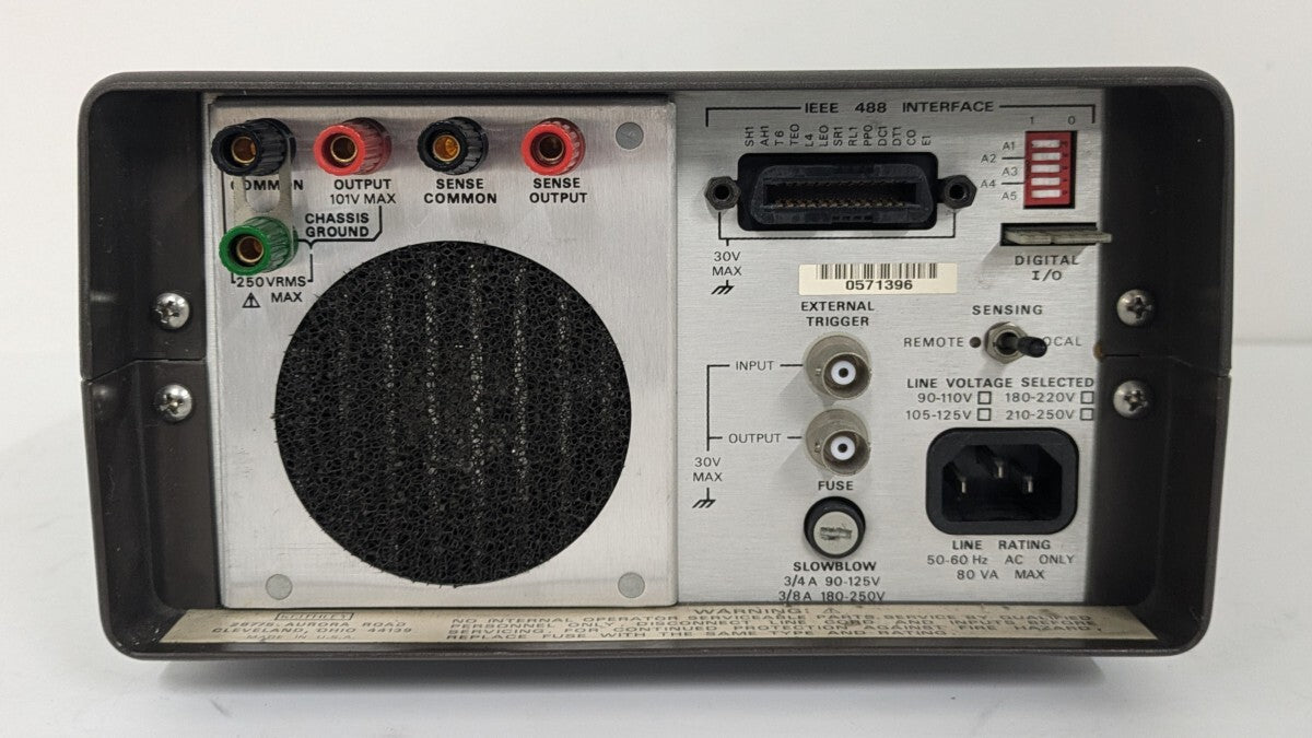 Keithley 230 Programmable Voltage and Current Source with Calibration Test Report [e1186289438]