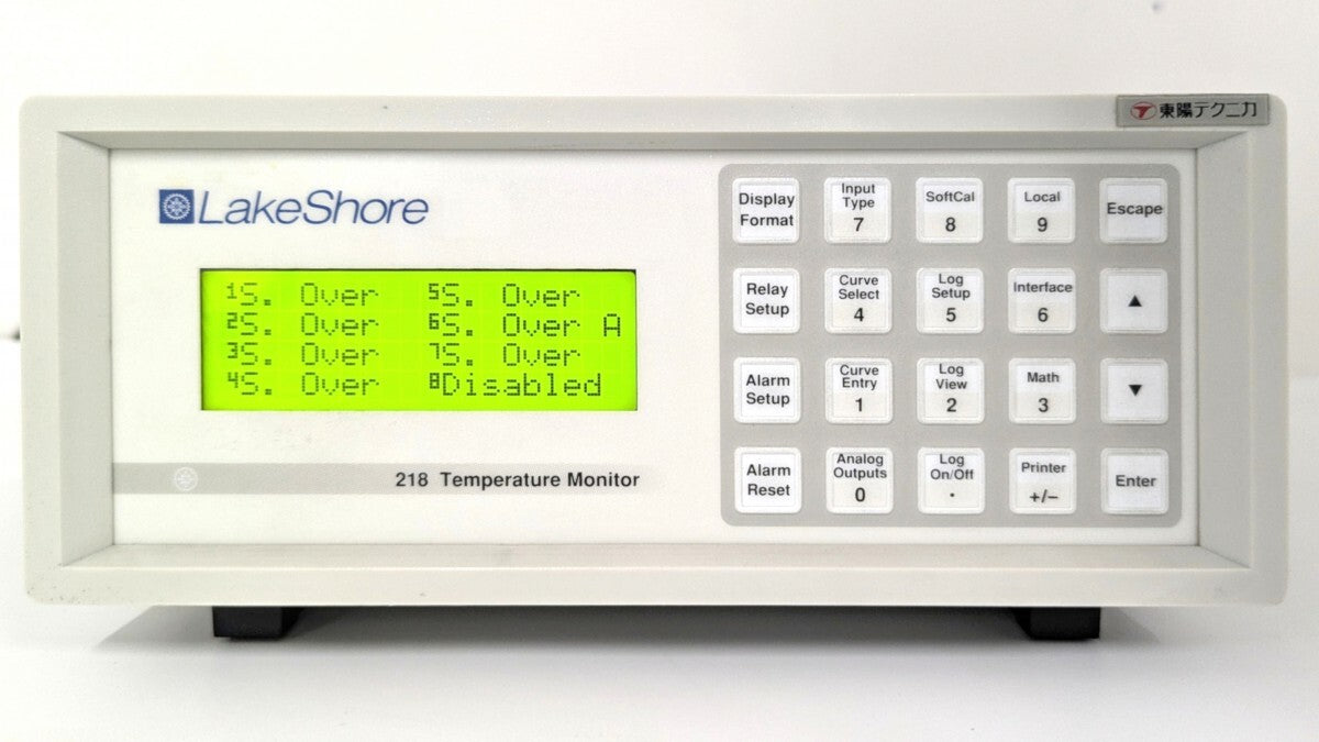 Lake Shore 218S Temperature Monitor 8 Channel [d1186301732]