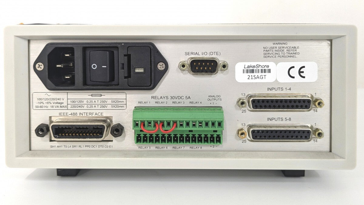 Lake Shore 218S Temperature Monitor 8 Channel [d1186301732]