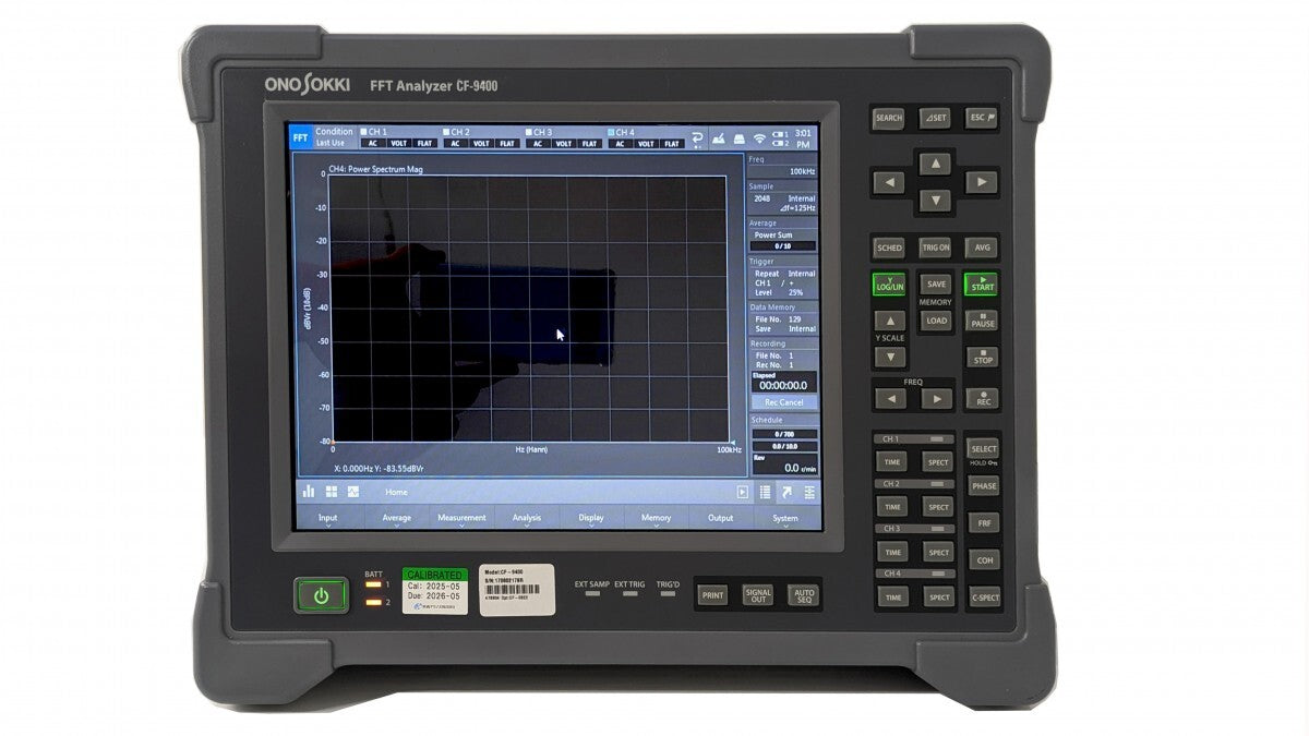 Ono Sokki CF-9400 Portable 4 Channel FFT Analyzer [n1187194819]
