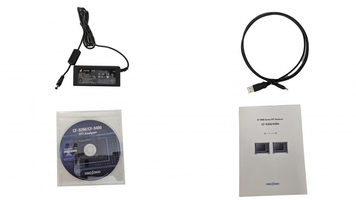 Ono Soki CF-9400 Portable 4-ch FFT Analyzer [n1187194819]