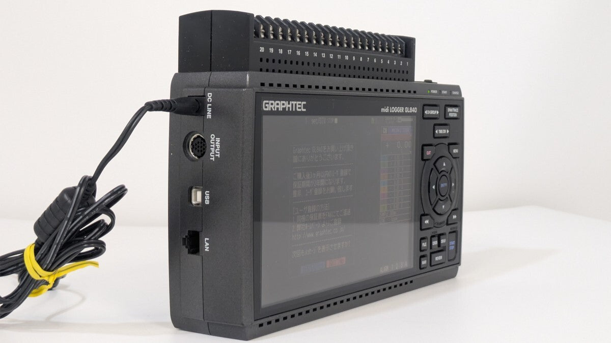 Graphtech GL840-M Insulated Multi-Channel Data Logger 20ch B564 Standard Terminal [s1188130355]