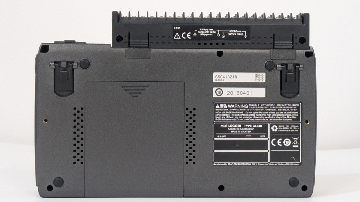 Graphtech GL840-M Insulated Multi-Channel Data Logger 20ch B564 Standard Terminal [s1188130355]