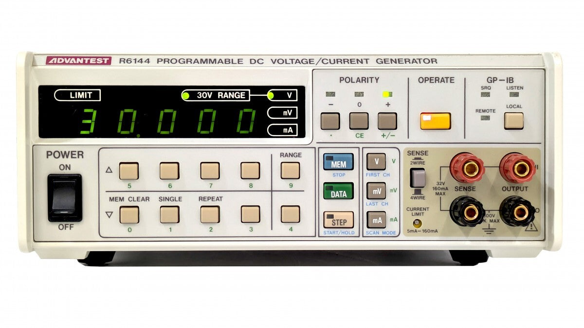 Advantest R6144 Programmable DC Voltage Current Generator [h1188240999]