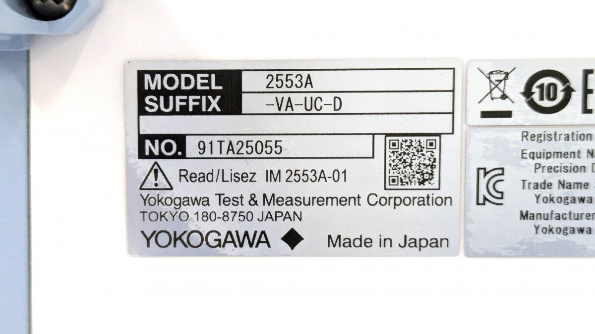 Yokogawa 2553A Precision DC Calibrator [h1188350242]