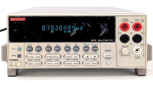 Keithley 7.5 Digit Digital Multimeter Model 2010 with Calibration Test Report [p1188599697]