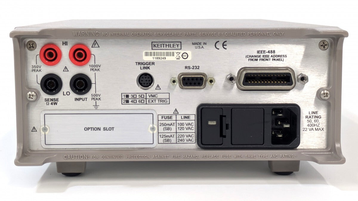 Keithley 7.5 Digit Digital Multimeter Model 2010 with Calibration Test Report [p1188599697]