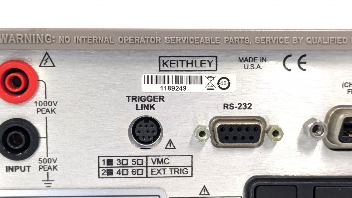 Keithley 7.5 Digit Digital Multimeter Model 2010 with Calibration Test Report [p1188599697]