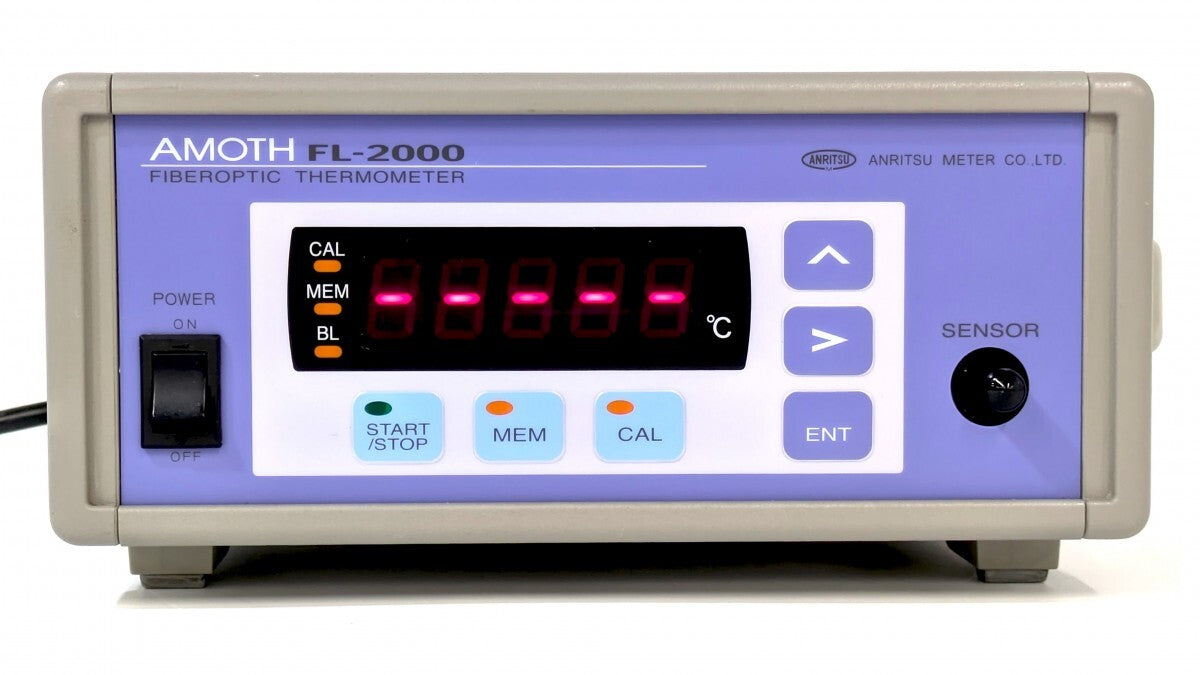 Anritsu FL-2000 Fluorescent Fiber Optic Thermometer FS100-5M [q1188629233]
