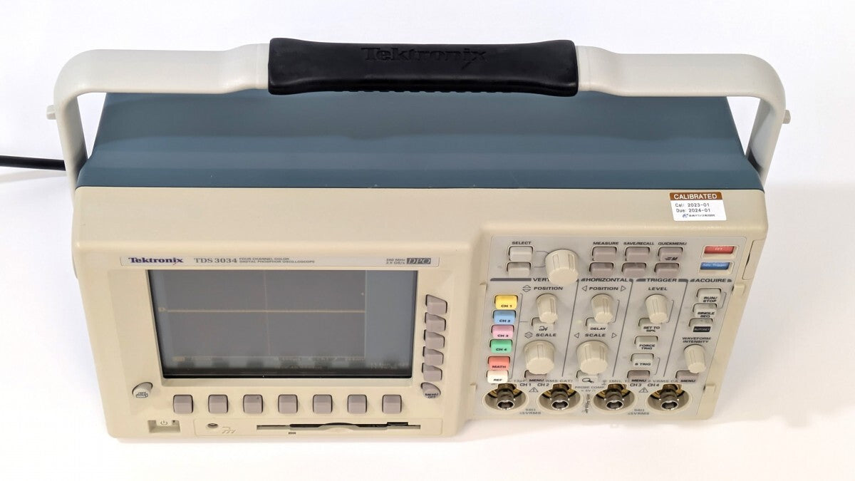 Tektronix TDS3034 Digital Oscilloscope 4CH 300MHz 2.5GS/S [r1188651130]