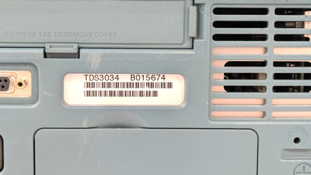 Tektronix TDS3034 Digital Oscilloscope 4CH 300MHz 2.5GS/S [r1188651130]