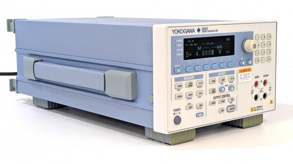Yokogawa Electric GS610 Source Measure Unit S/N:91G845553 [v1188983247]