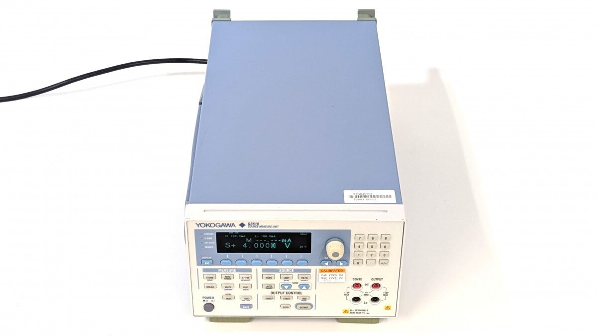 Yokogawa Electric GS610 Source Measure Unit S/N:91G845553 [v1188983247]