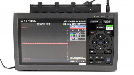 Graphtec GL2000 High Voltage 4 Channel Data Logger [l1189101642]