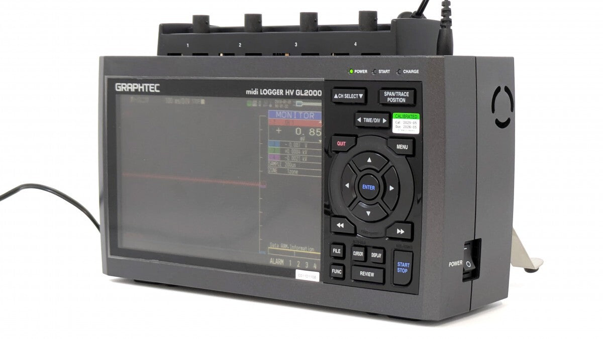 Graphtec GL2000 High Voltage 4 Channel Data Logger [l1189101642]