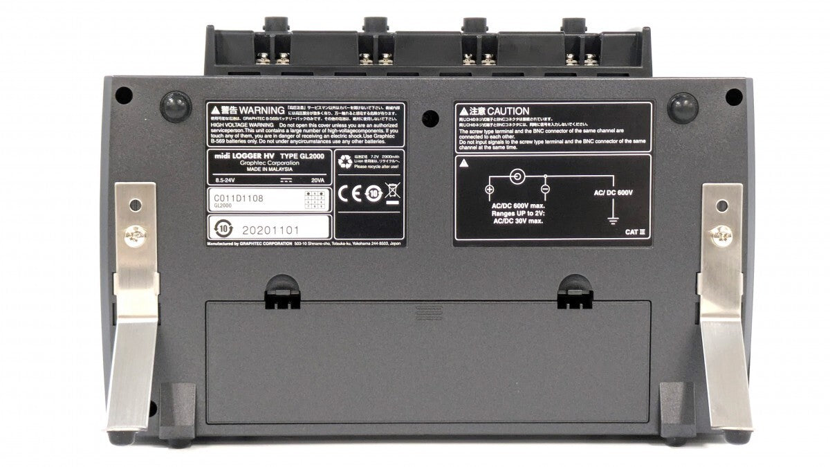 Graphtec GL2000 High Voltage 4 Channel Data Logger [l1189101642]