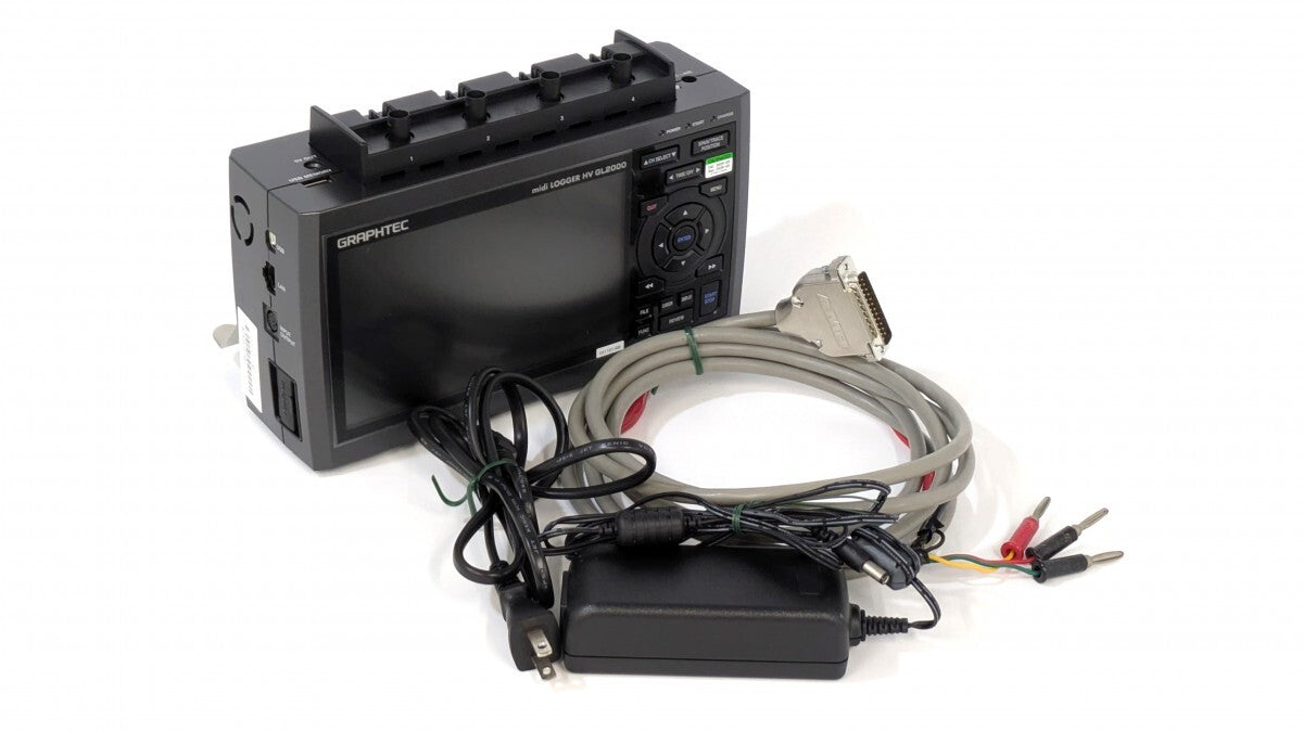 Graphtec GL2000 High Voltage 4 Channel Data Logger [l1189101642]