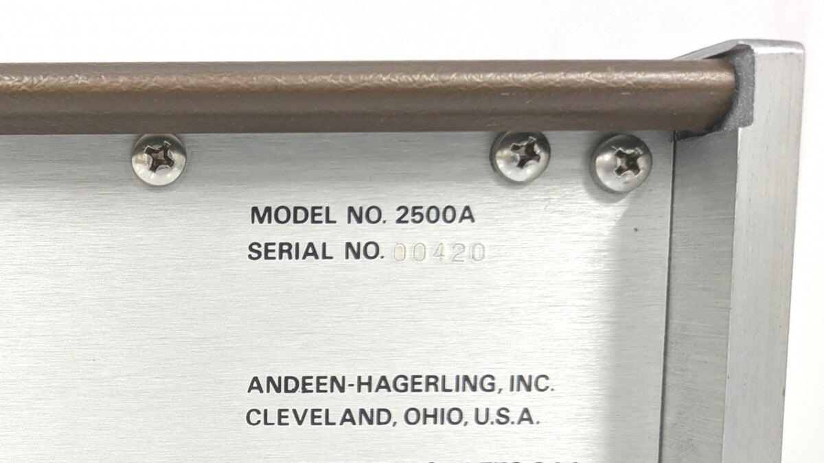 Andeen-Hagerling 2500A Capacitance Bridge [n1189125154]