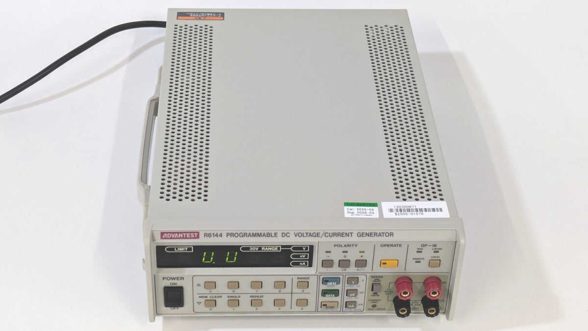 Advantest R6144 Programmable DC Voltage and Current Generator [e1189284744]