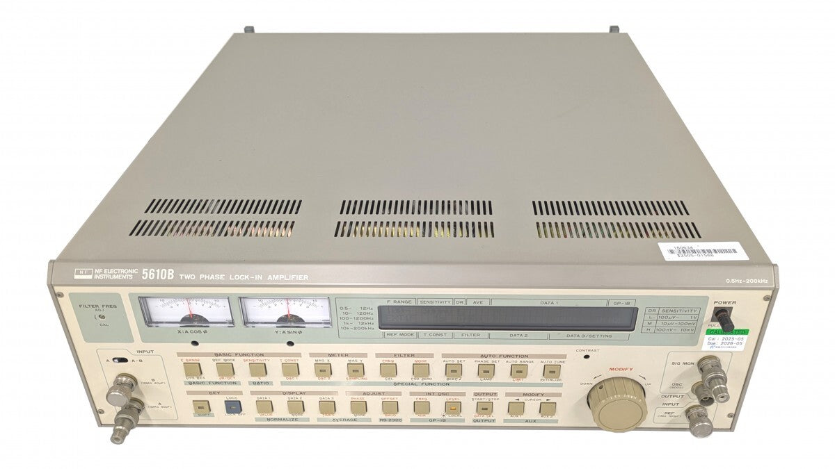 5610B Two-phase Lock-in Amplifier NF Circuit Design Block [k1189889928]